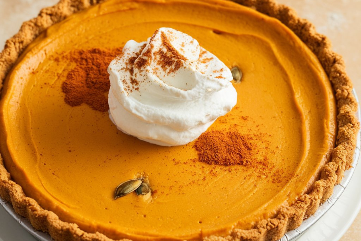 Cream Cheese Pumpkin Pie