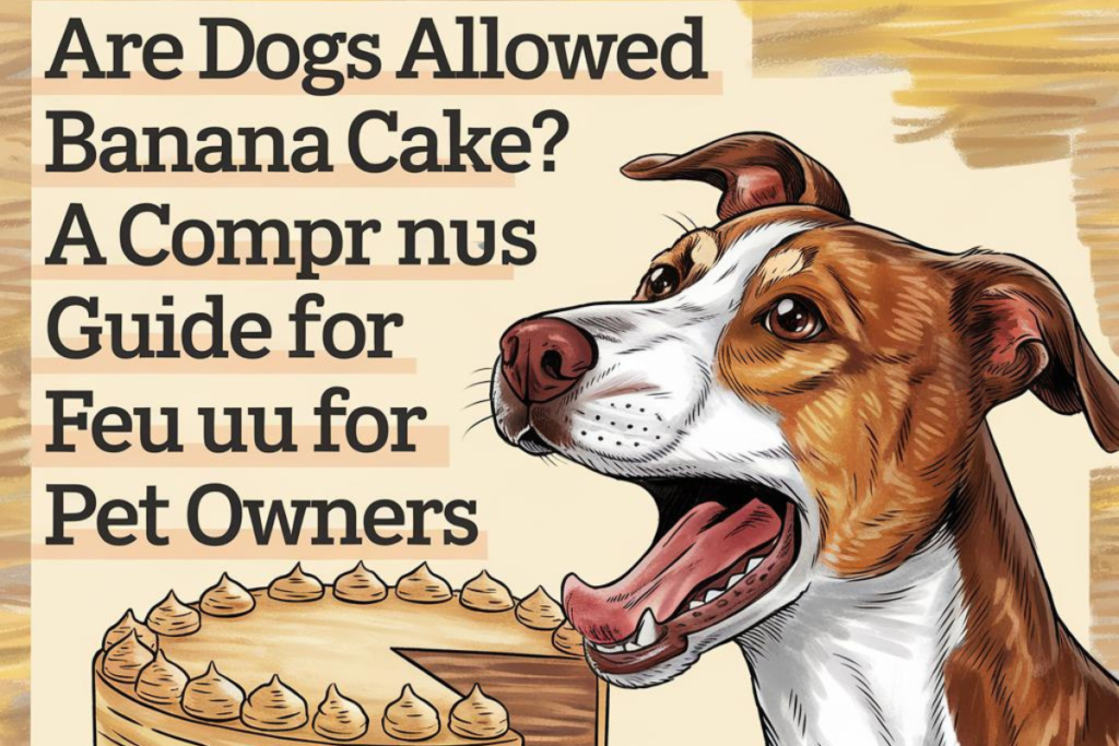 Are Dogs Allowed Banana Cake? A Comprehensive Guide for Pet Owners