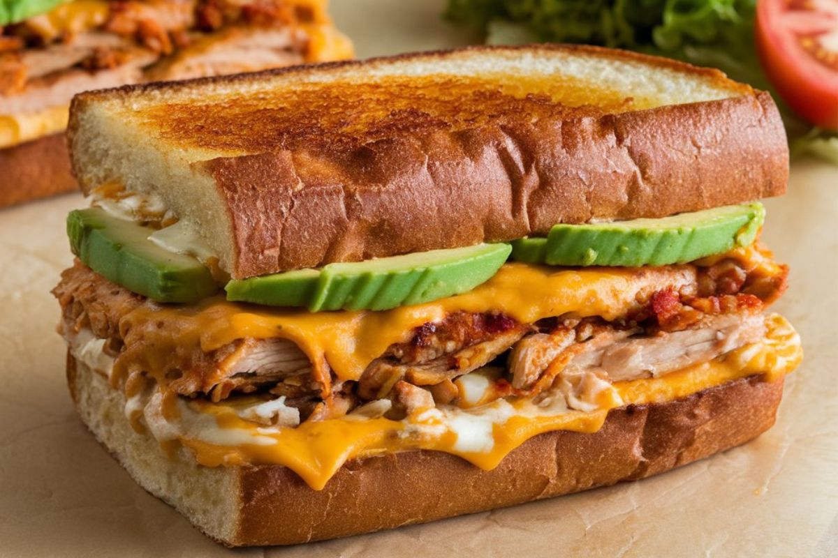 How Many Calories in Panera Bread Chipotle Chicken Avocado Melt on Black Pepper Focaccia?